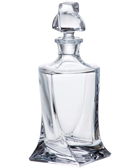 Krystal Quadro Carafe from Bohemia